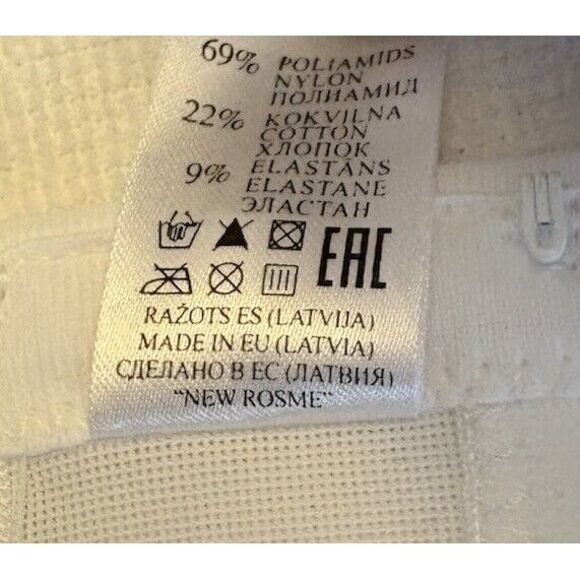 Rosme Lingerie Padded Underwire Bra White 44D - Picture 4 of 4